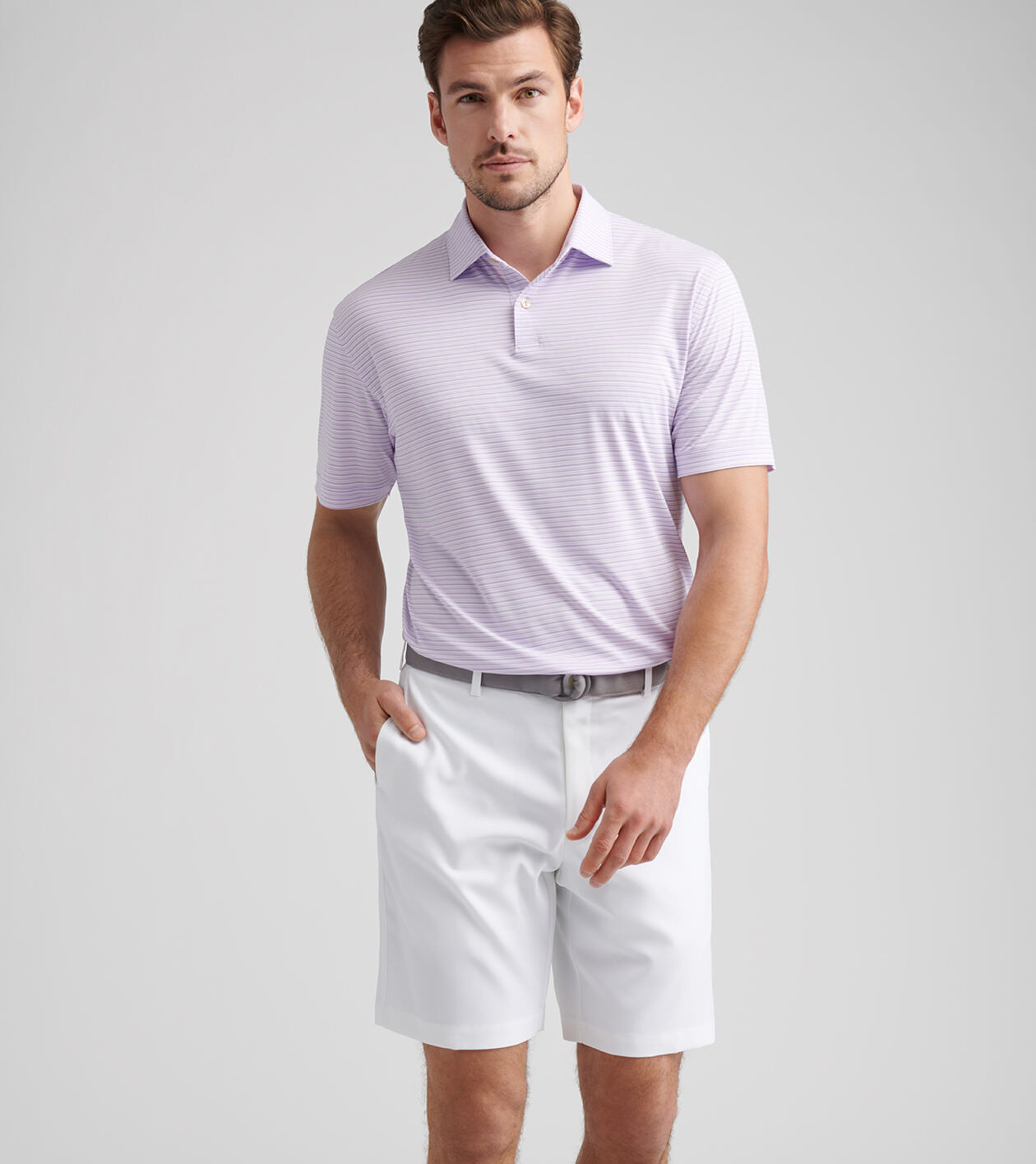 Featherweight Payne Stripe Performance Polo 2 Featherweight Payne Stripe Performance Polo