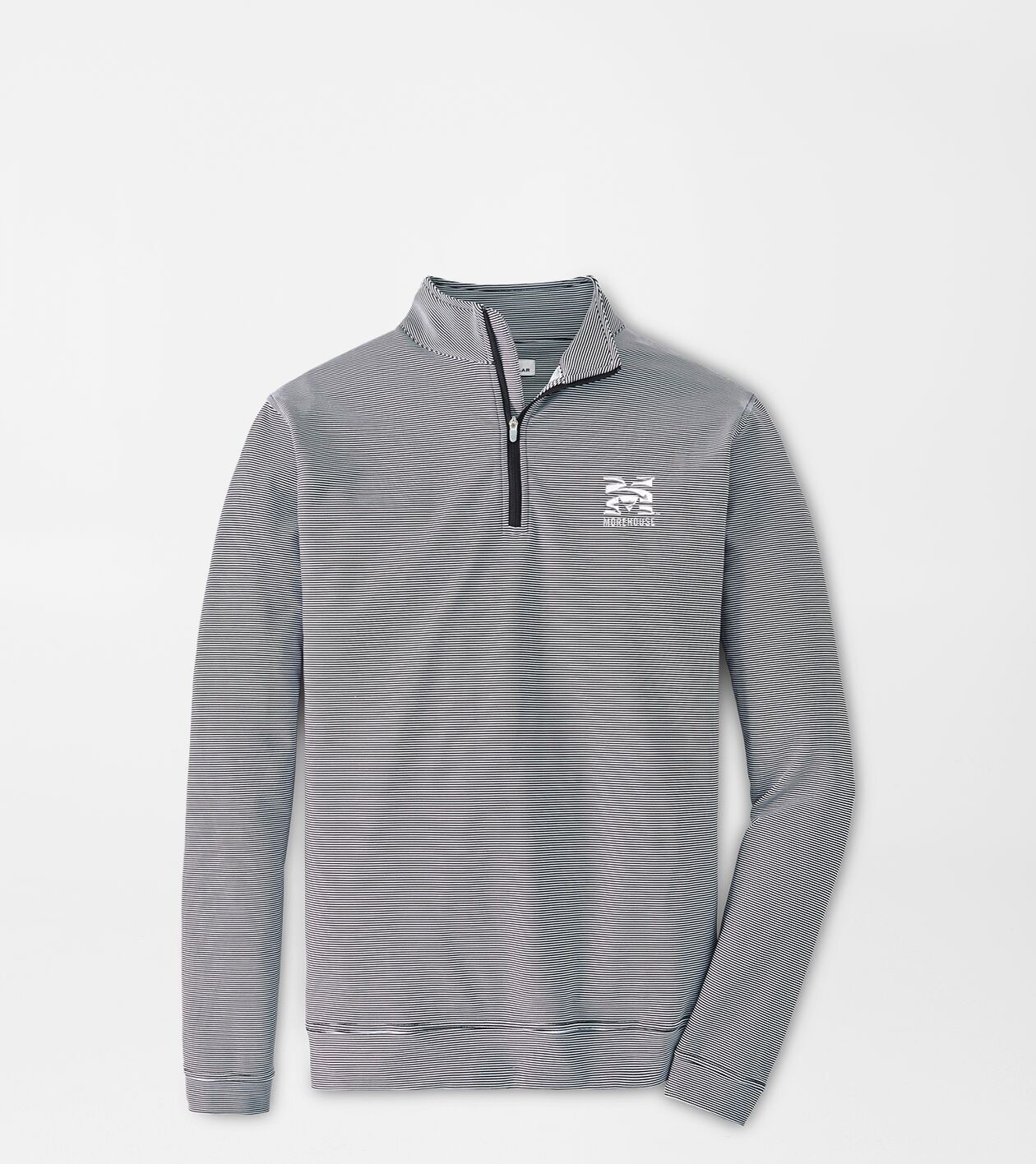 Morehouse College Perth Mini-Stripe Performance Pullover