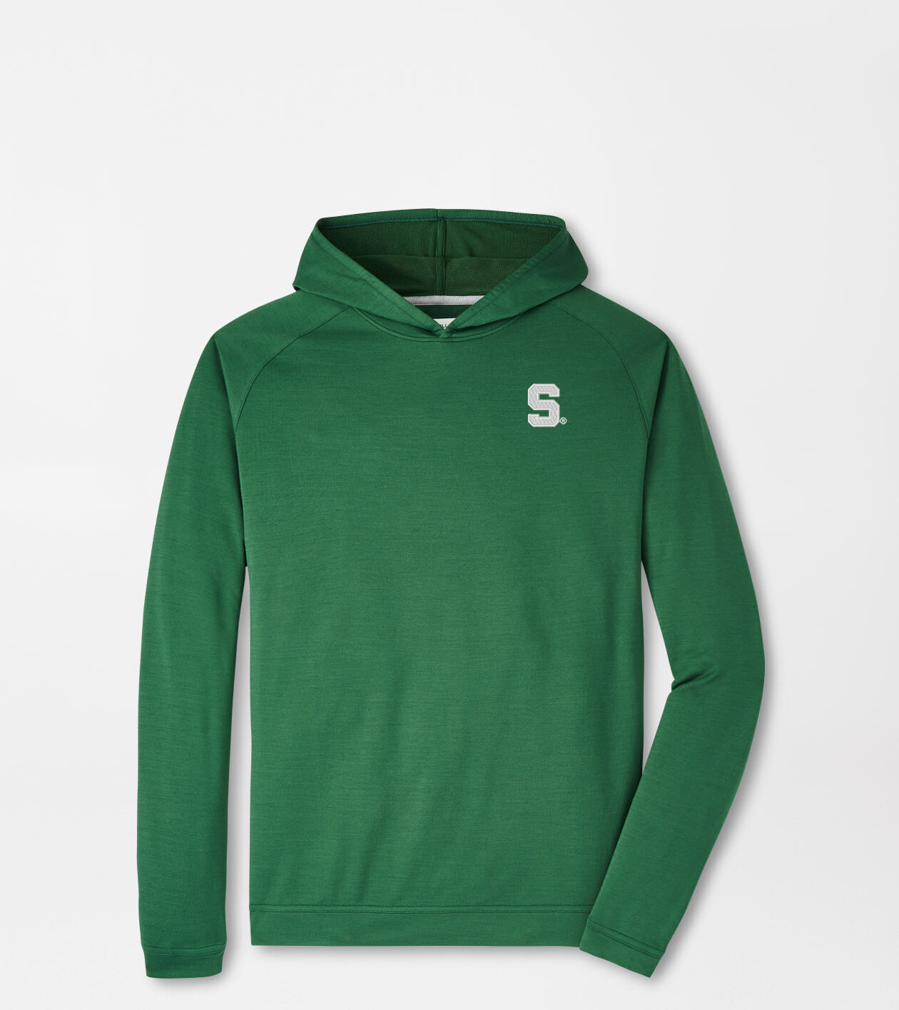 Michigan State Pine Performance Hoodie