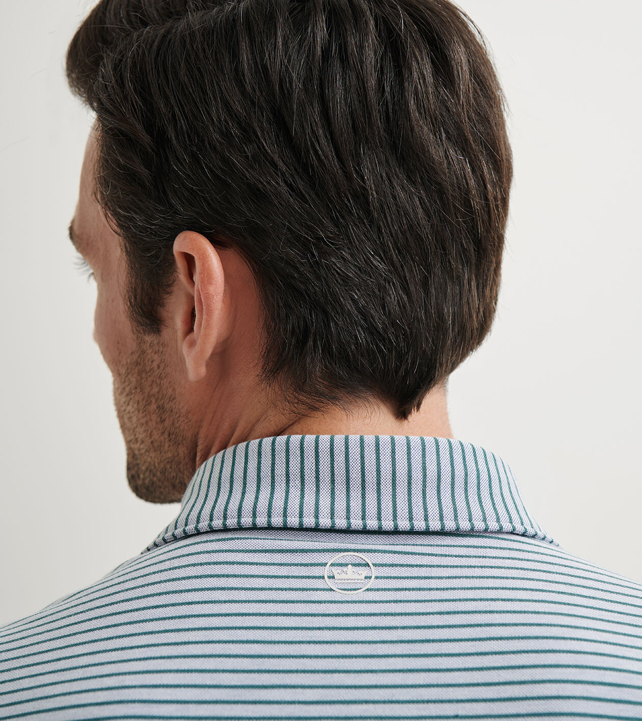 Albatross Cotton-Blend Piqué Stripe Polo 4 Albatross Cotton-Blend Piqué Stripe Polo