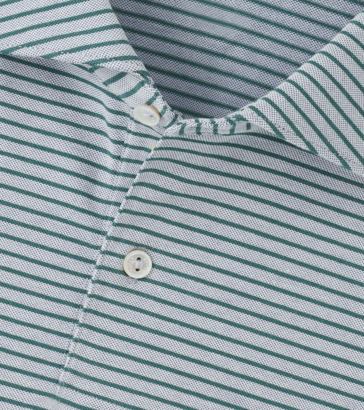 Albatross Cotton-Blend Piqué Stripe Polo 6 Albatross Cotton-Blend Piqué Stripe Polo