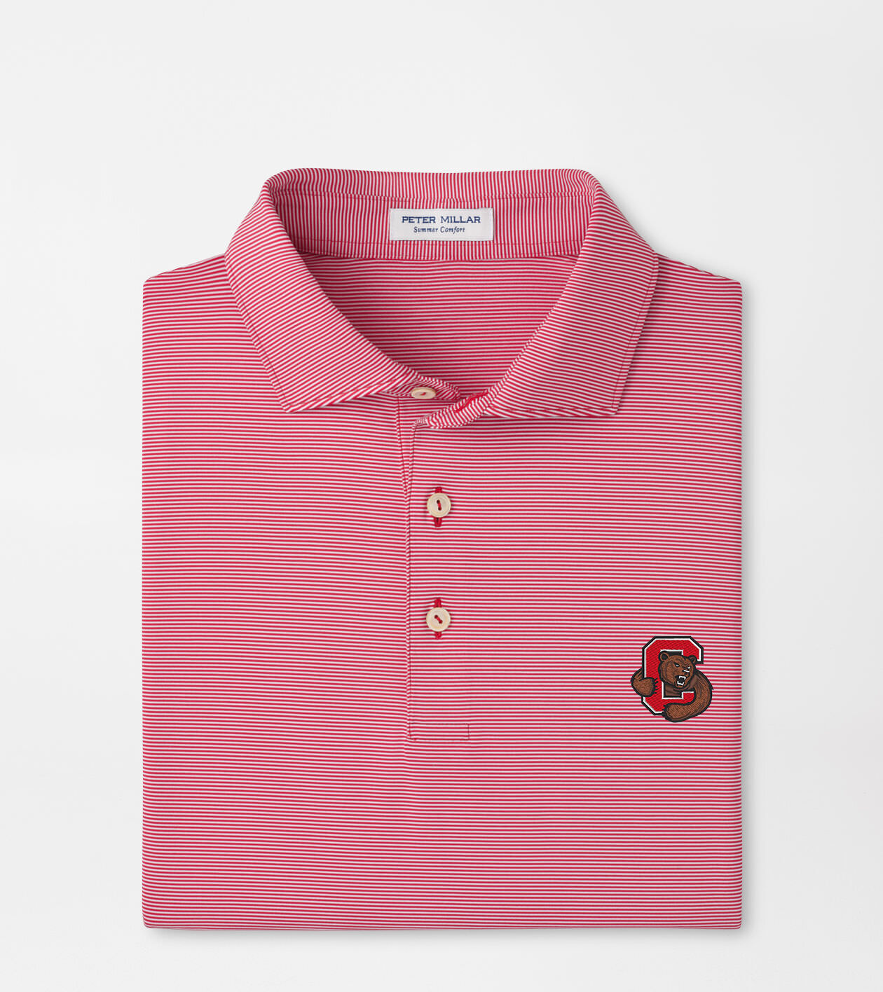 Cornell Game Day Jubilee Stripe Performance Polo 1 Cornell Game Day Jubilee Stripe Performance Polo